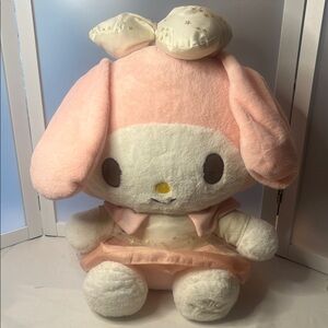My Melody bunny plush pink stars hello kitty Sanrio jumbo 20’